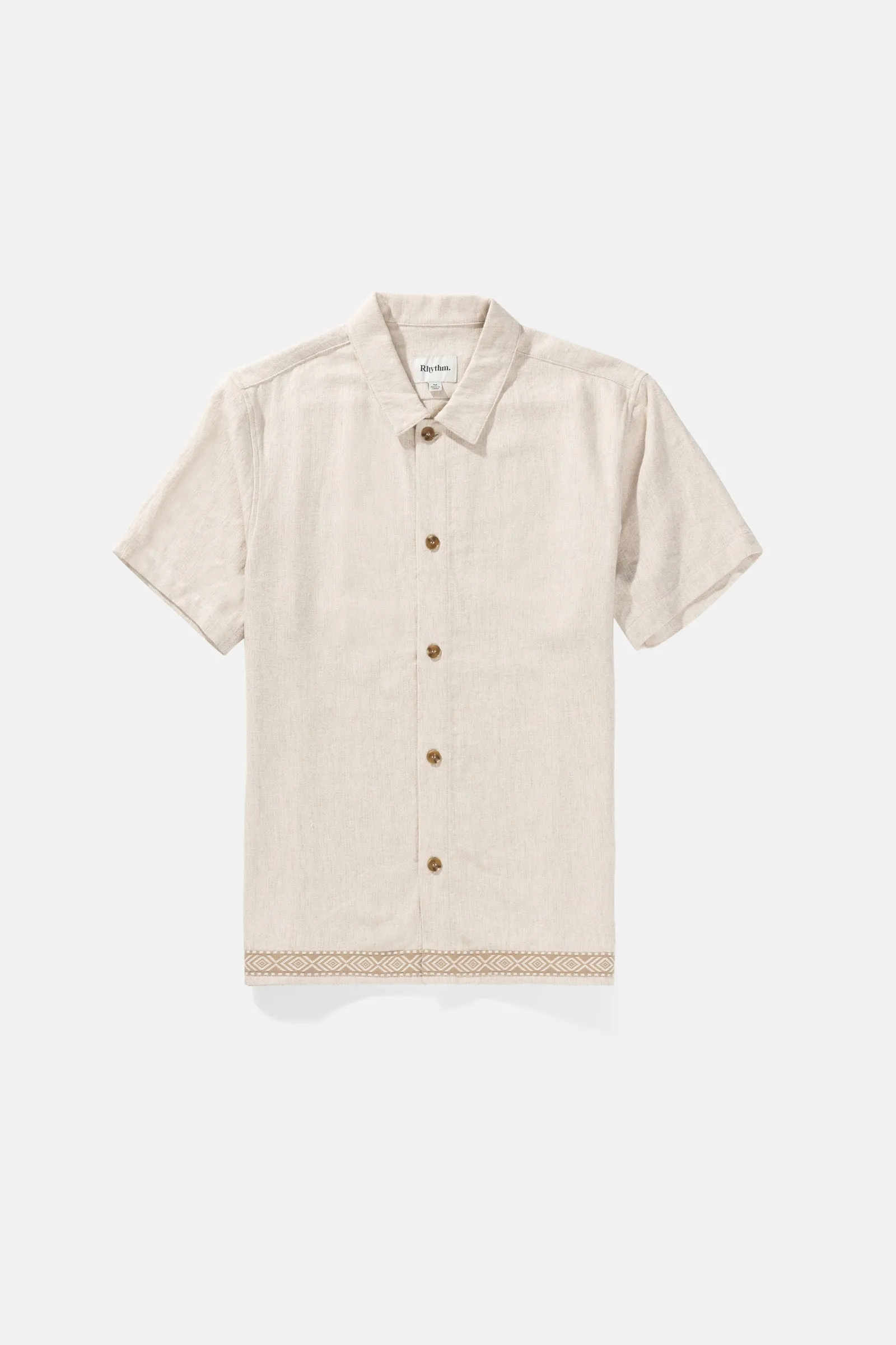 Natural trim short sleeve shirt