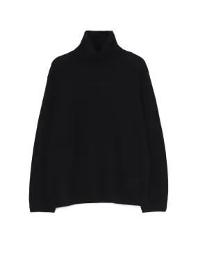 TURTLE NECK INTARSIA KNIT WITH Y's for men LOGO