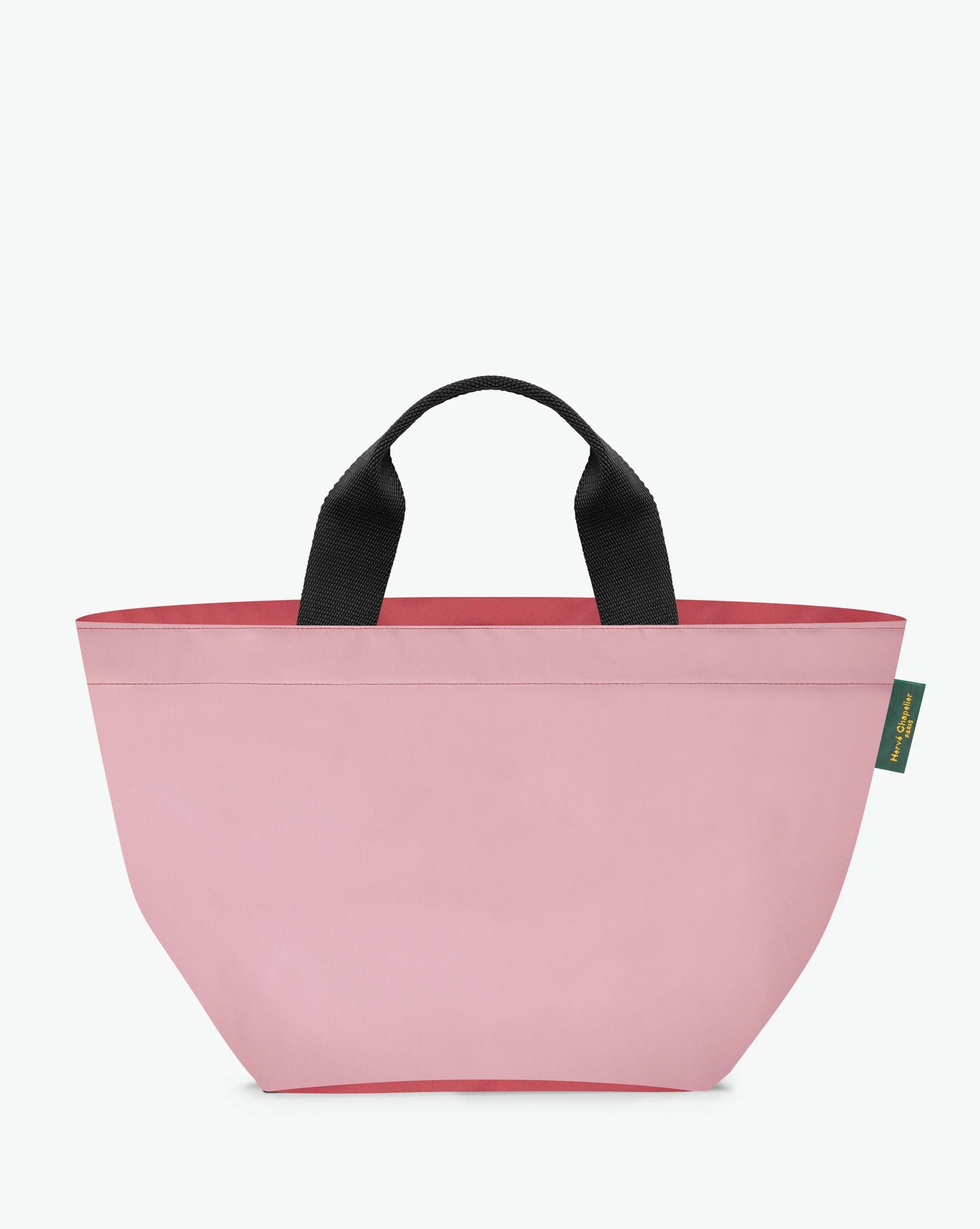 Square Two Tone Nylon Bag