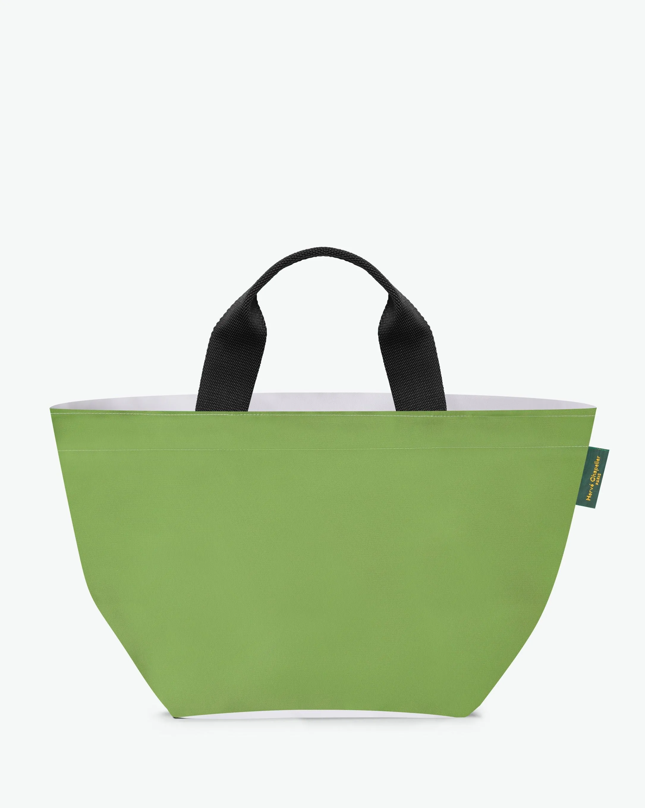 Square Two Tone Nylon Bag