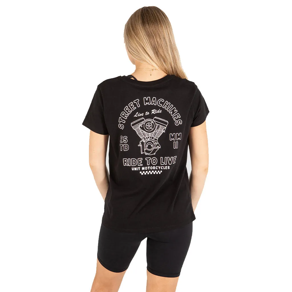 Unit - Ladies Riders Life Tee