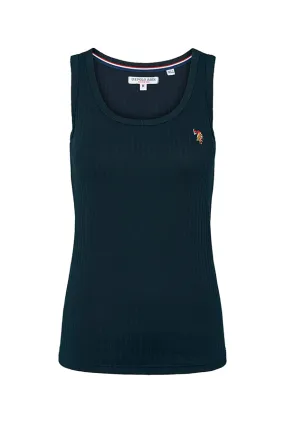 U.S. POLO ASSN. Women's Casandra Top - Navy.