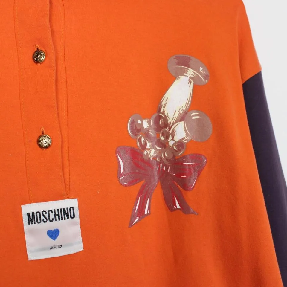 Vintage Moschino Polo Shirt Small