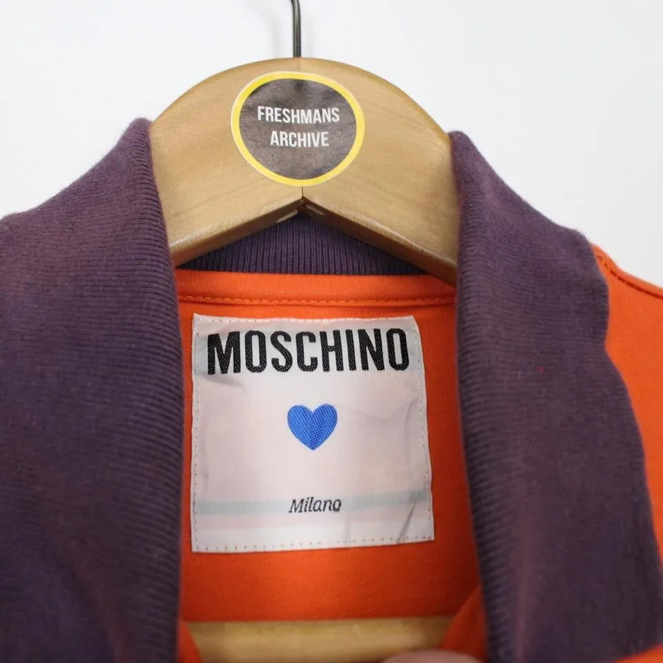 Vintage Moschino Polo Shirt Small