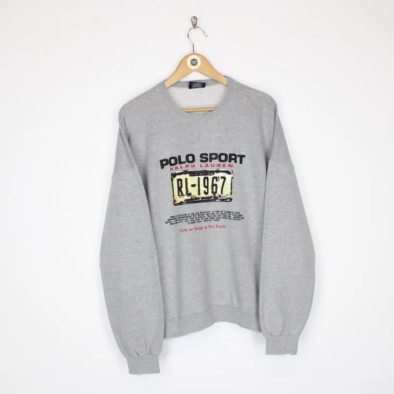 Vintage Polo Sport Sweatshirt Small