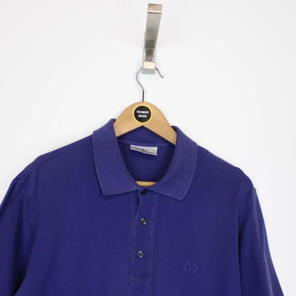 Vintage Valentino Polo Shirt Medium