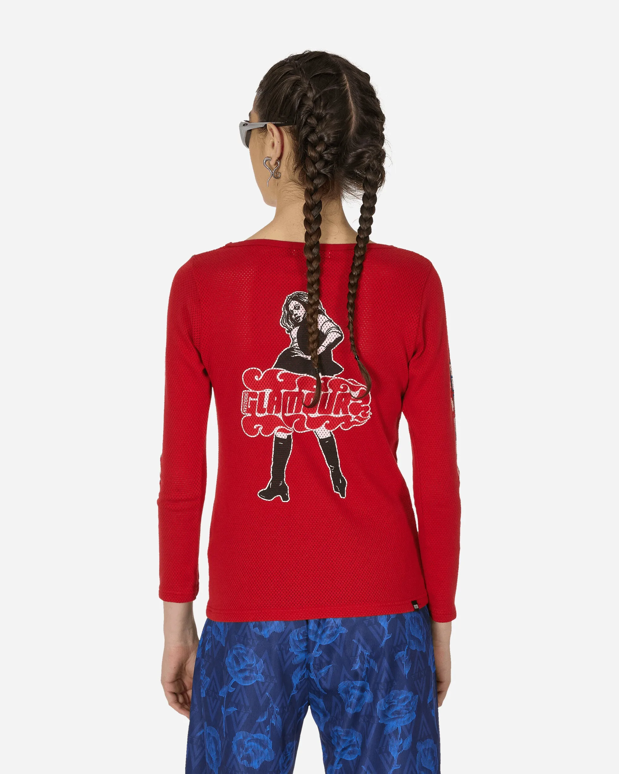 Vixen Girl Longsleeve T-Shirt Red