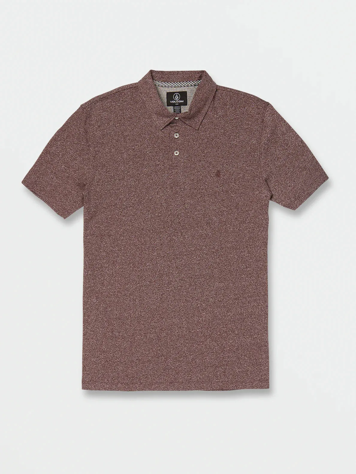 Volcom Wowzer Polo - Mahogany