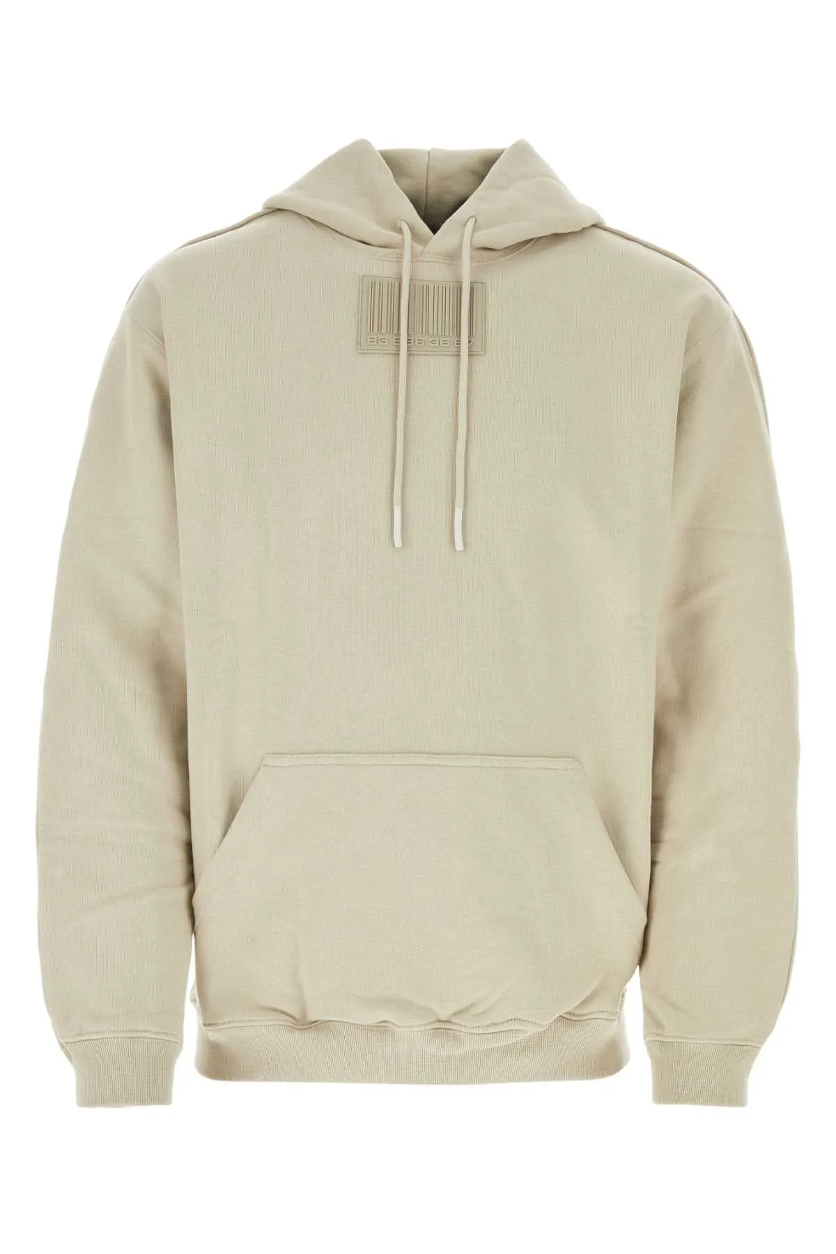 Vtmnts Beige Cotton Blend Sweatshirt