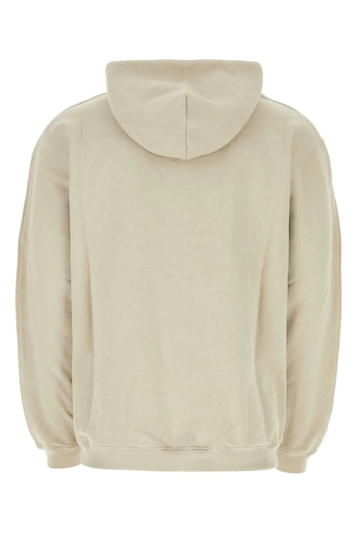 Vtmnts Beige Cotton Blend Sweatshirt