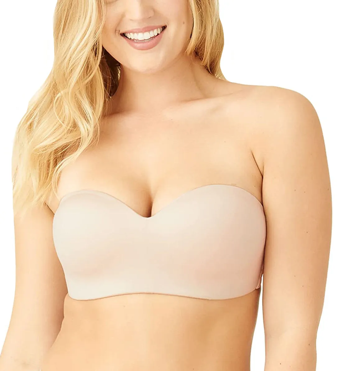 Wacoal Wireless Strapless Bra 854372 Sand