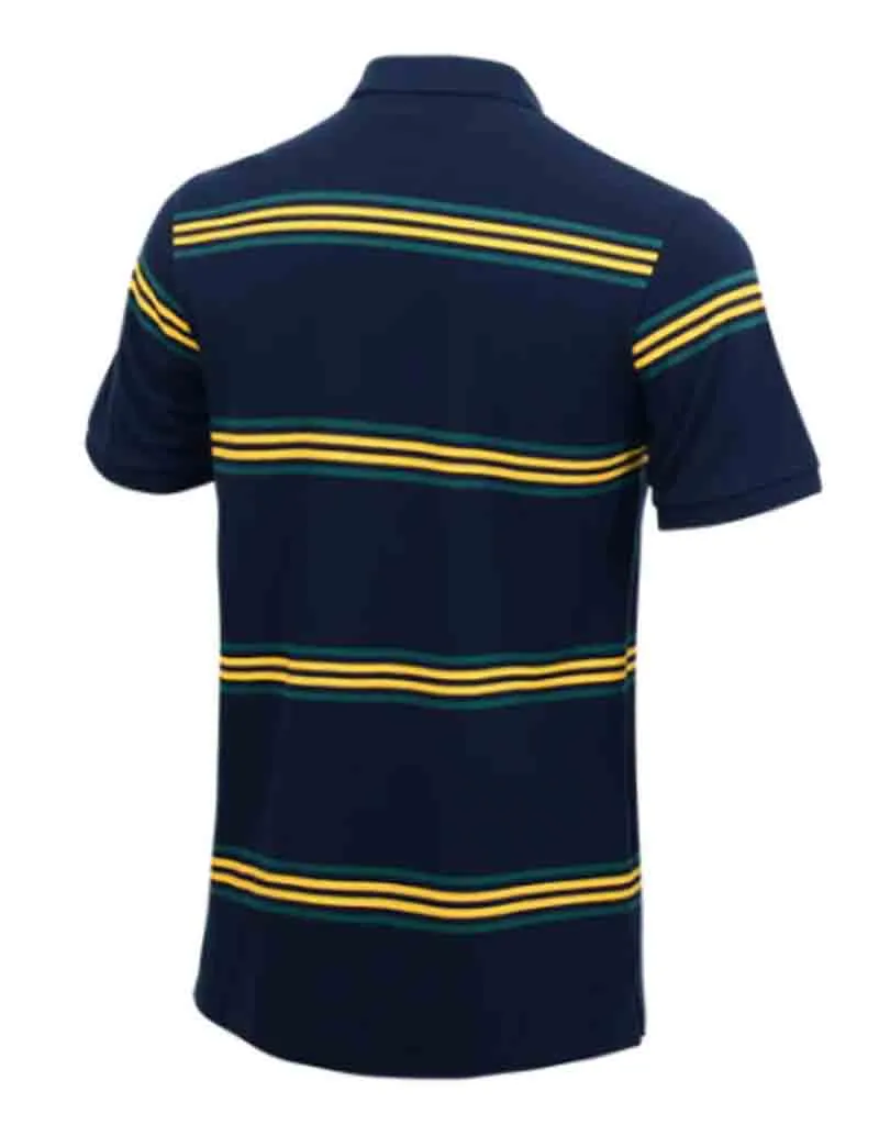 Wallabies Stripe Pique Polo