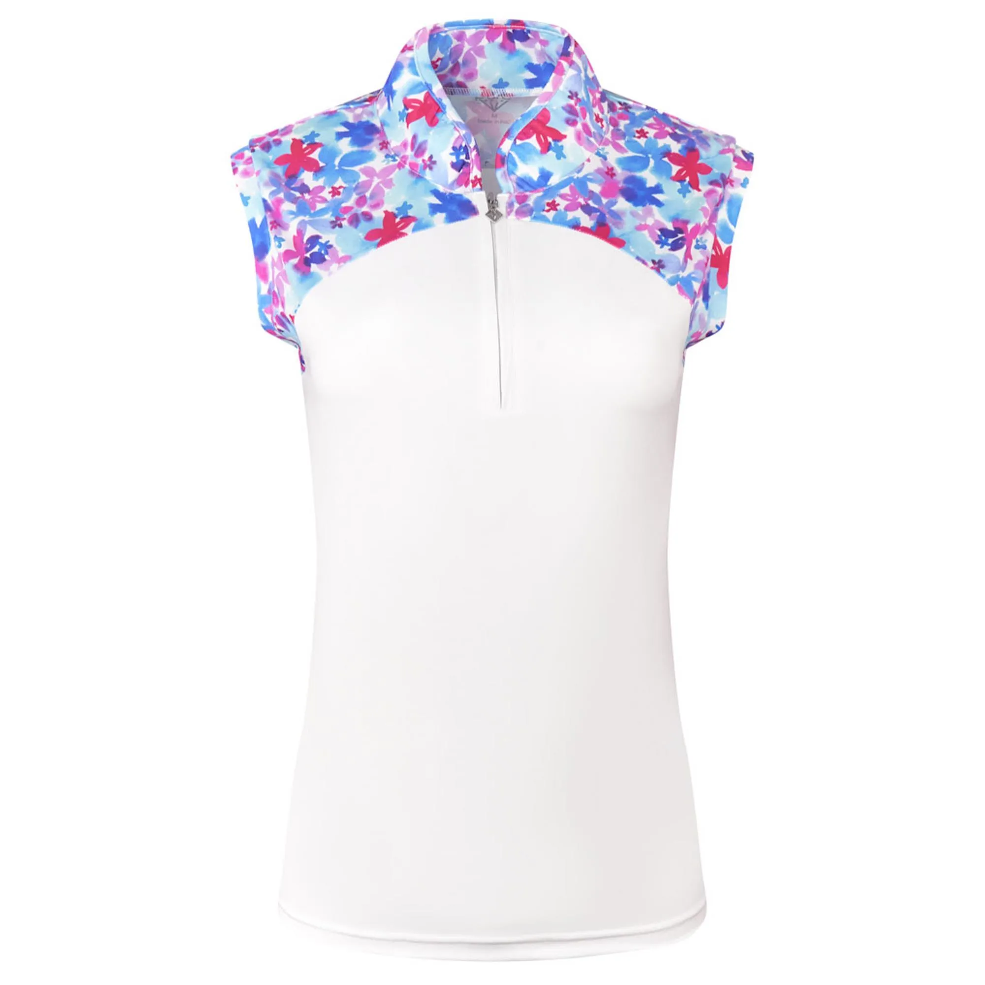 Watercolor Daydream Women's Sleeveless Golf Polo | Pure Golf Spirit