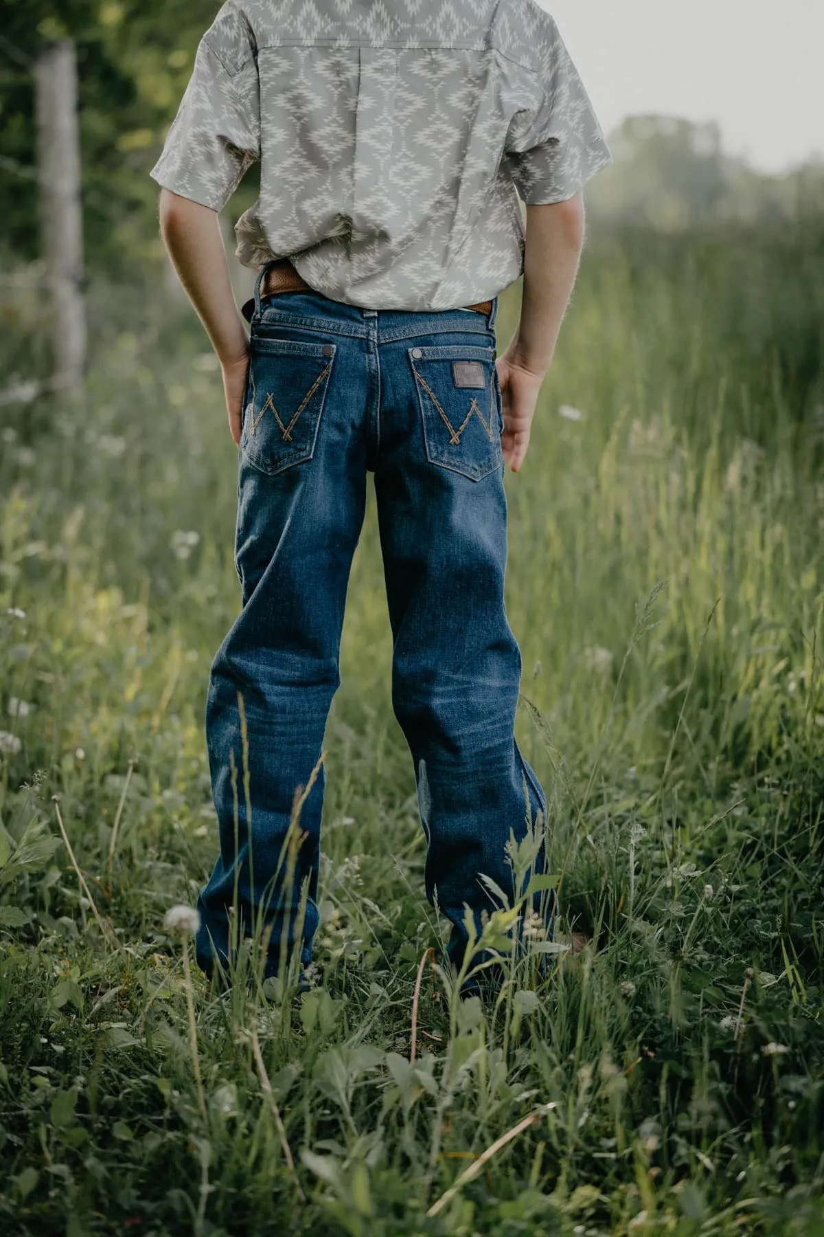 ‘Waylon’ Boy's Relaxed Bootcut Retro Wrangler Jeans