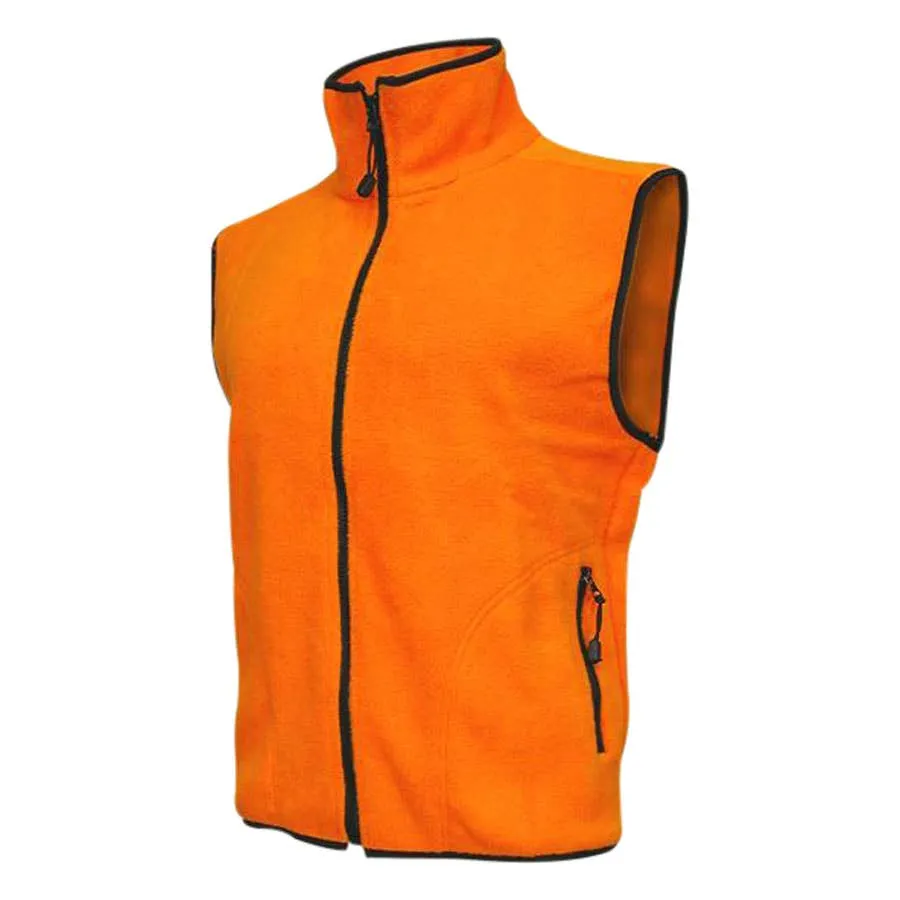 WFS Kid's Fleece Vest - Blaze Orange