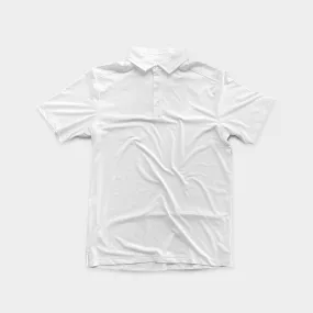 White Performance Polo