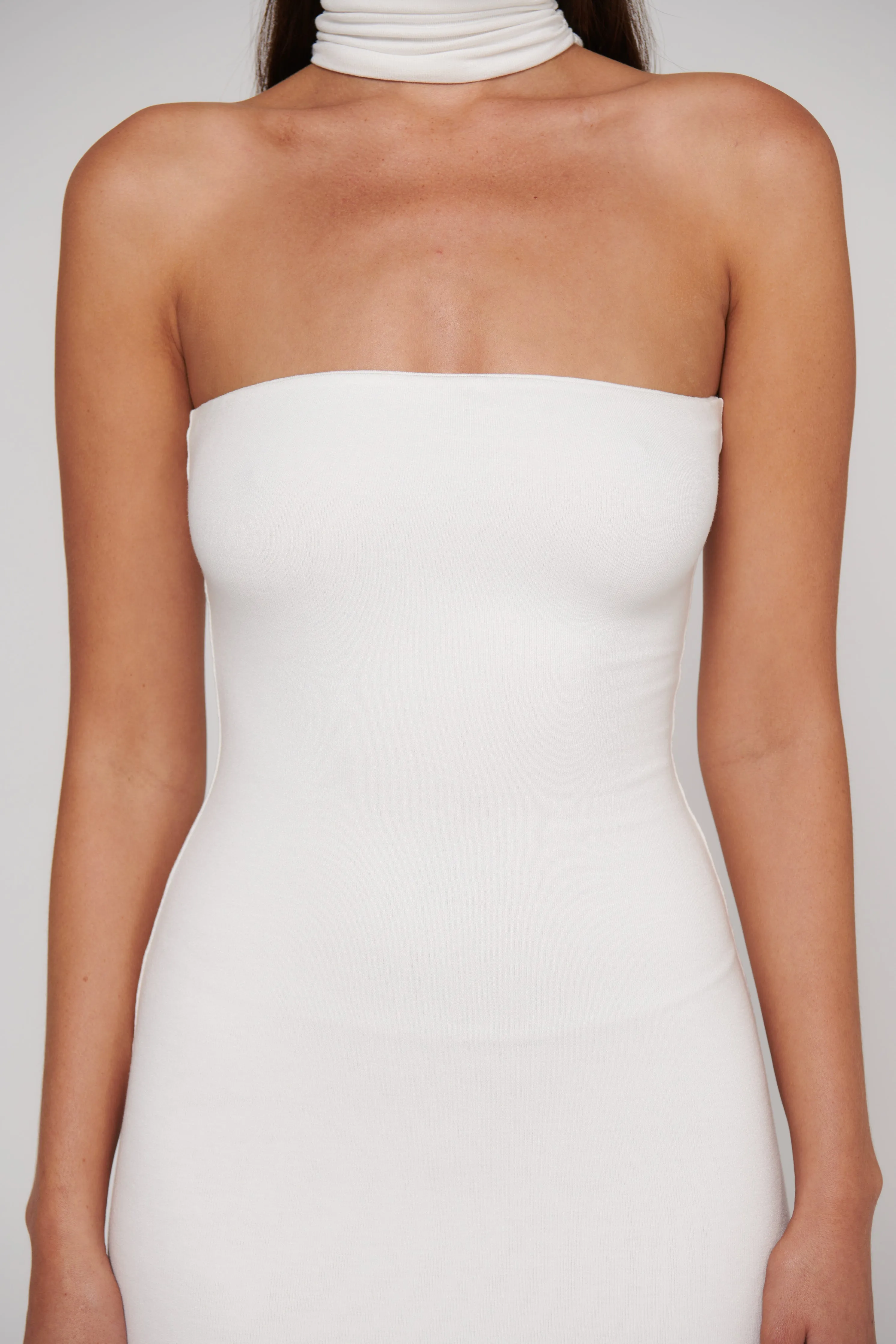 White Raine Midi Dress