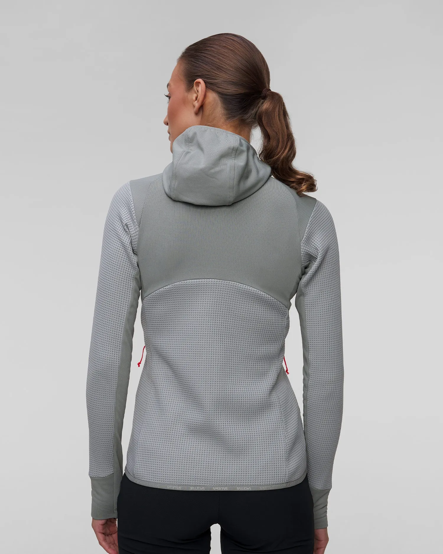 Women's trekking sweatshirt Salewa Puez Waffle Polarlite® Hybrid 28850-5130