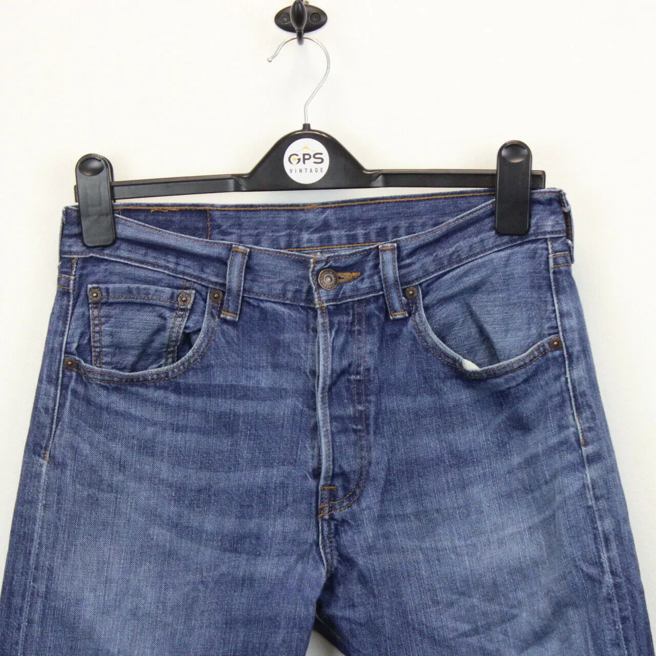 Womens LEVIS 501 Jeans Mid Blue | W30 L30