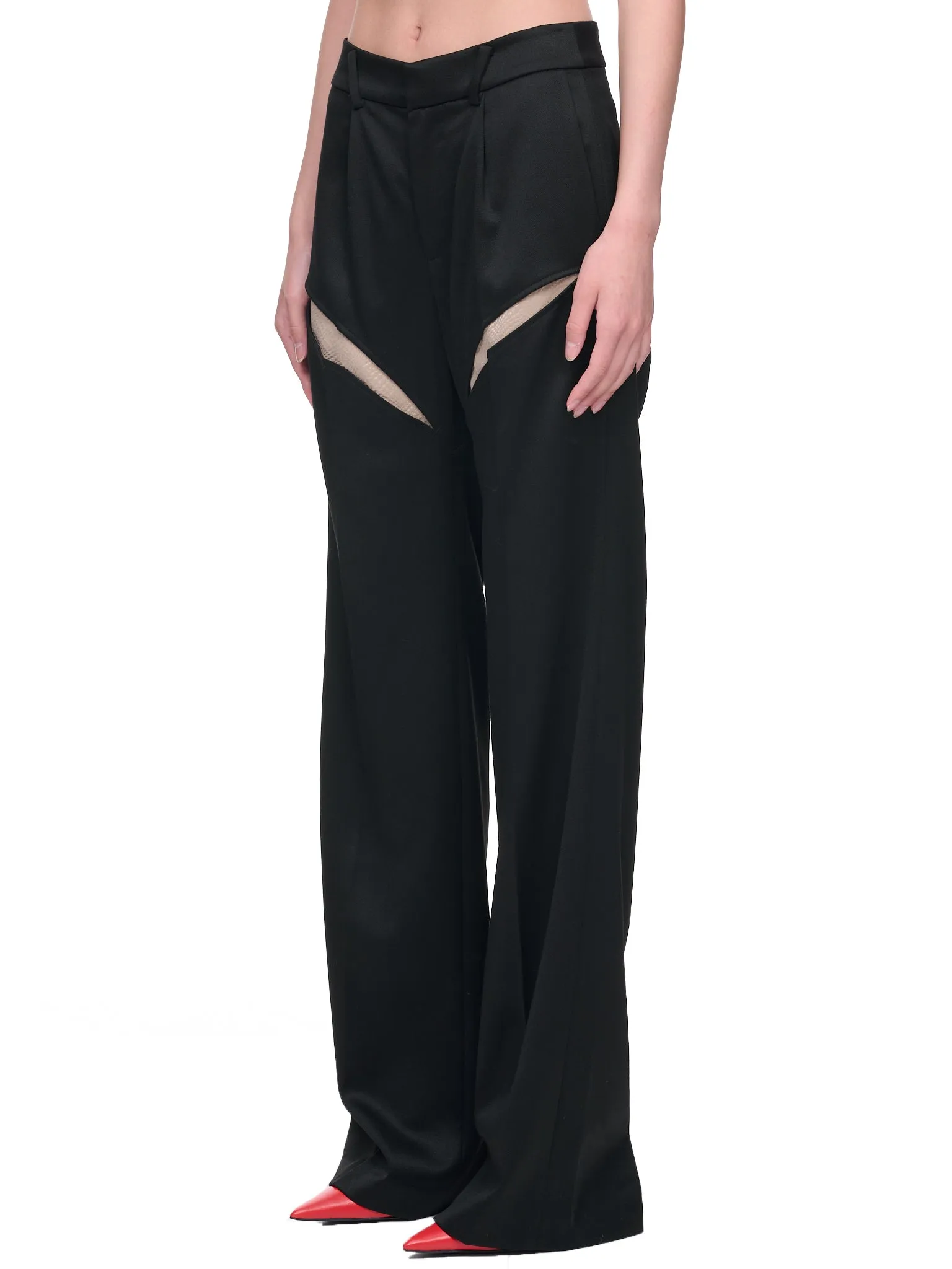 Wool Suit Trousers (WV08O-ONYX)