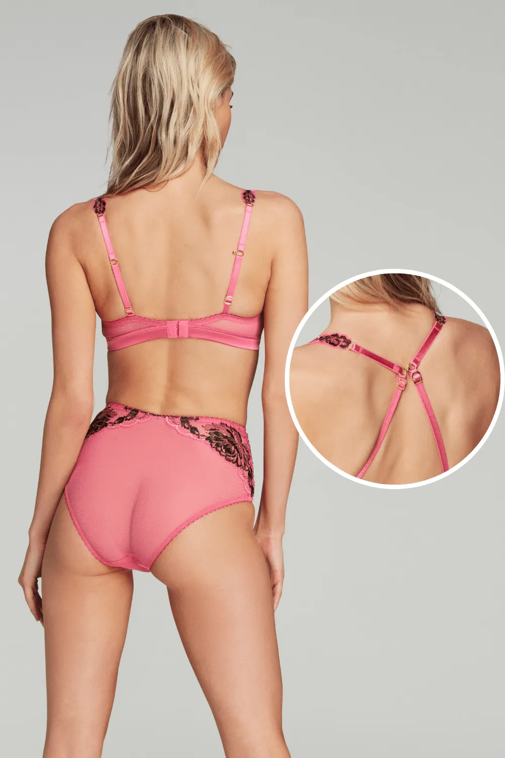 Soft Cup Bra with High Apex