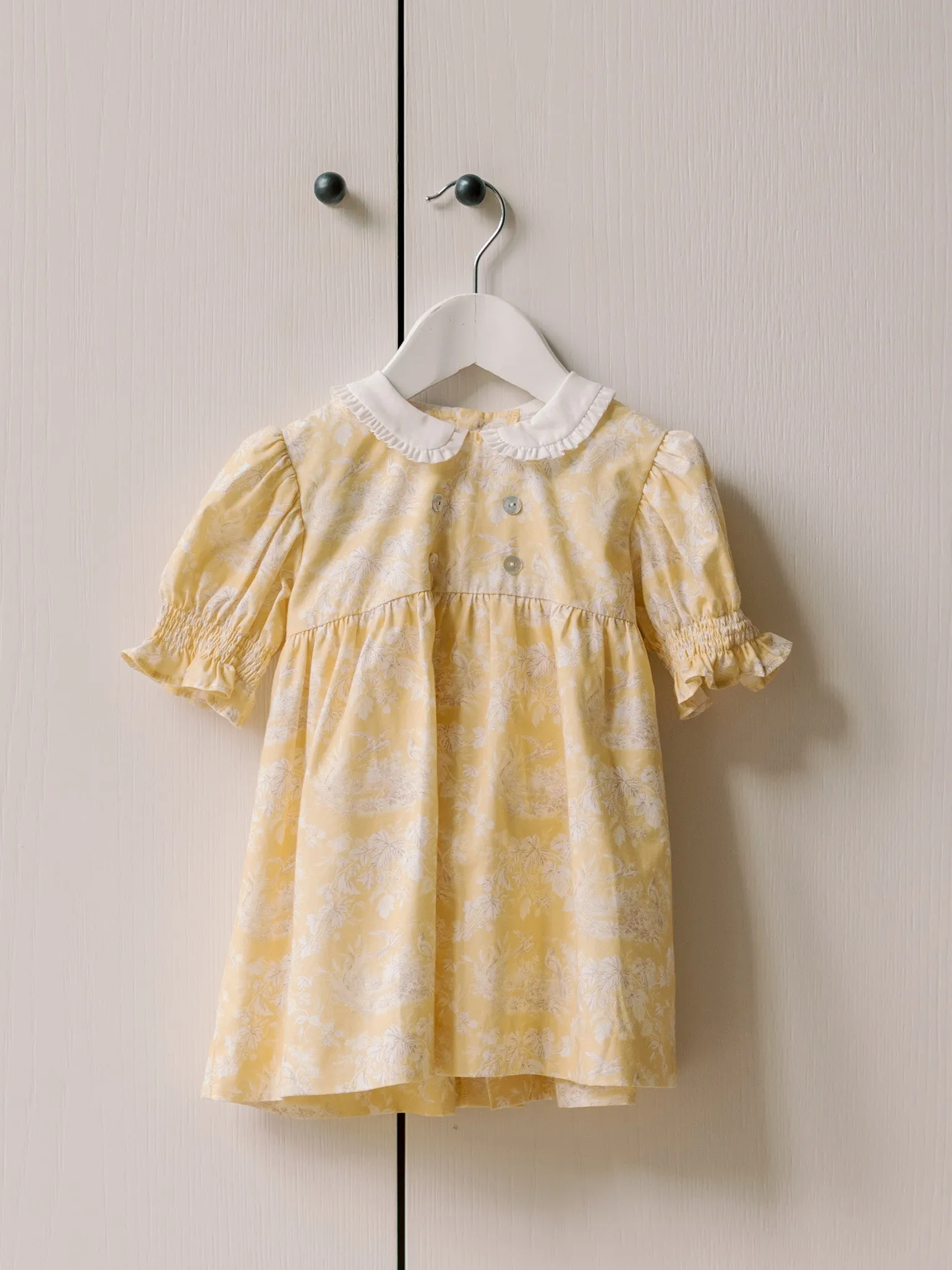 Yellow Toile Savanna Baby Girl Set