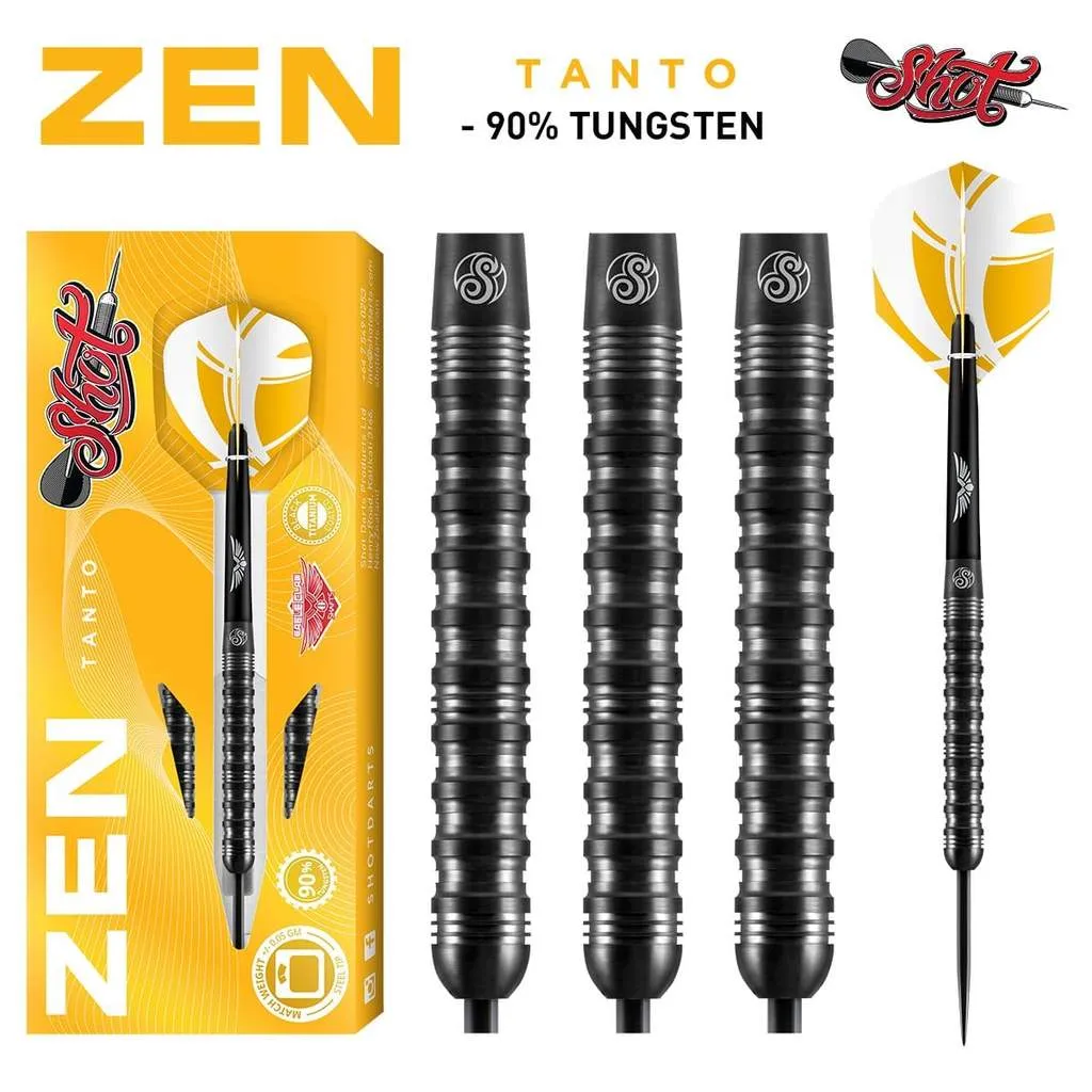 ZEN TANTO STEEL TIP DART SET