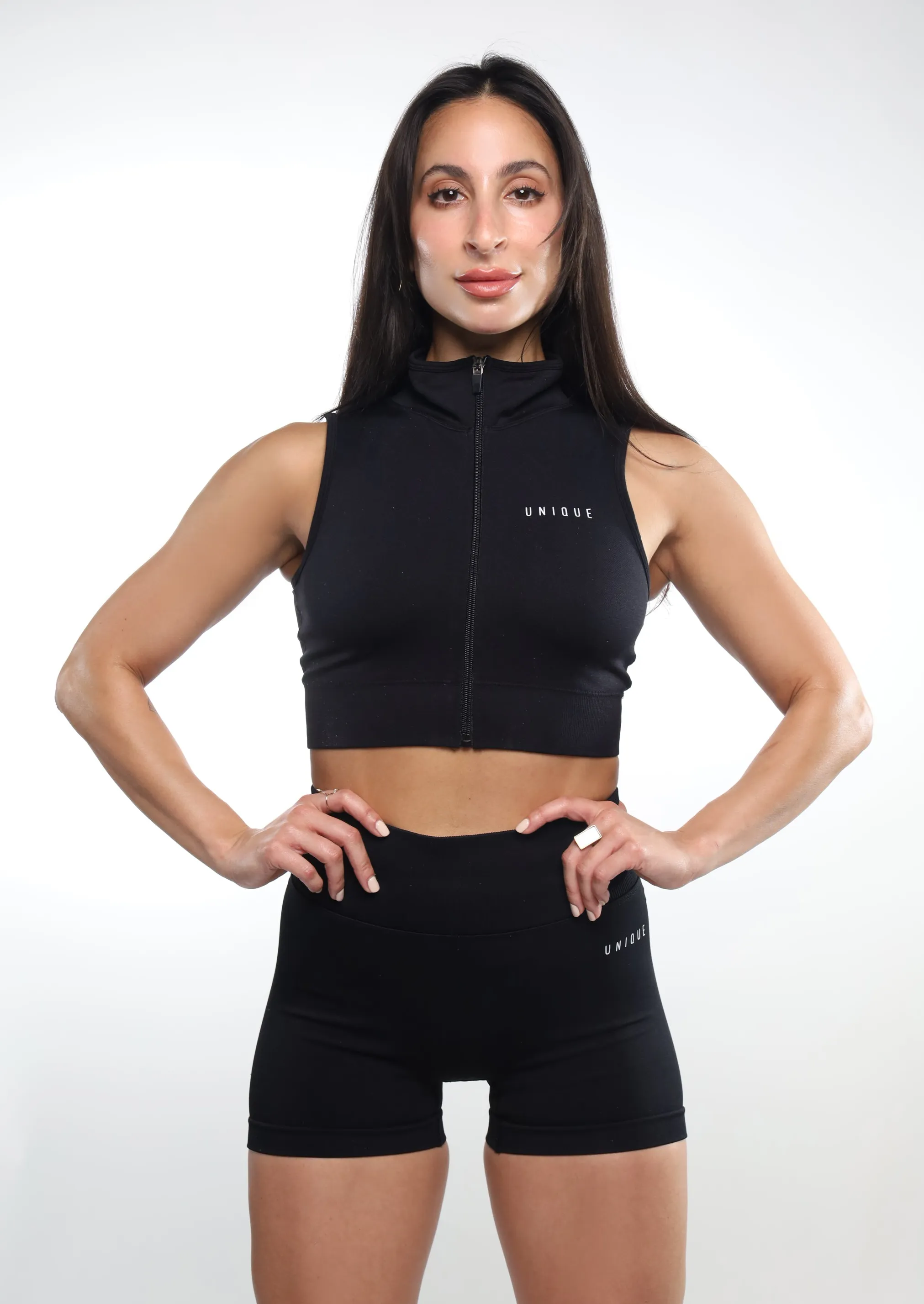 Zip Sports Bra